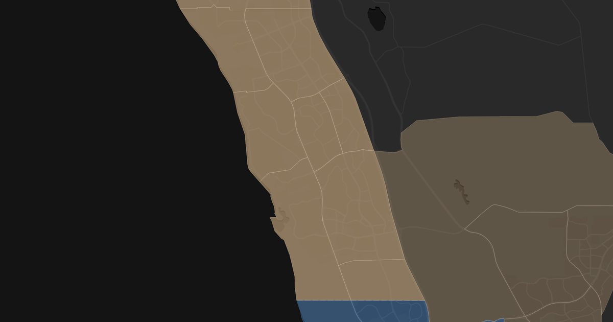 Mapa de Clarkson, Butler, Alkimos & Yanchep