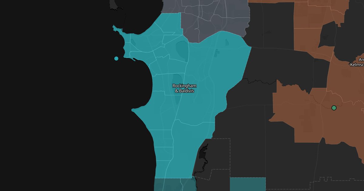 Mapa de Rockingham & Baldivis