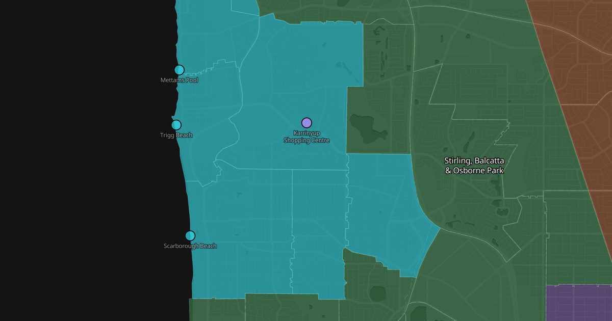 Mapa de Scarborough & Trigg